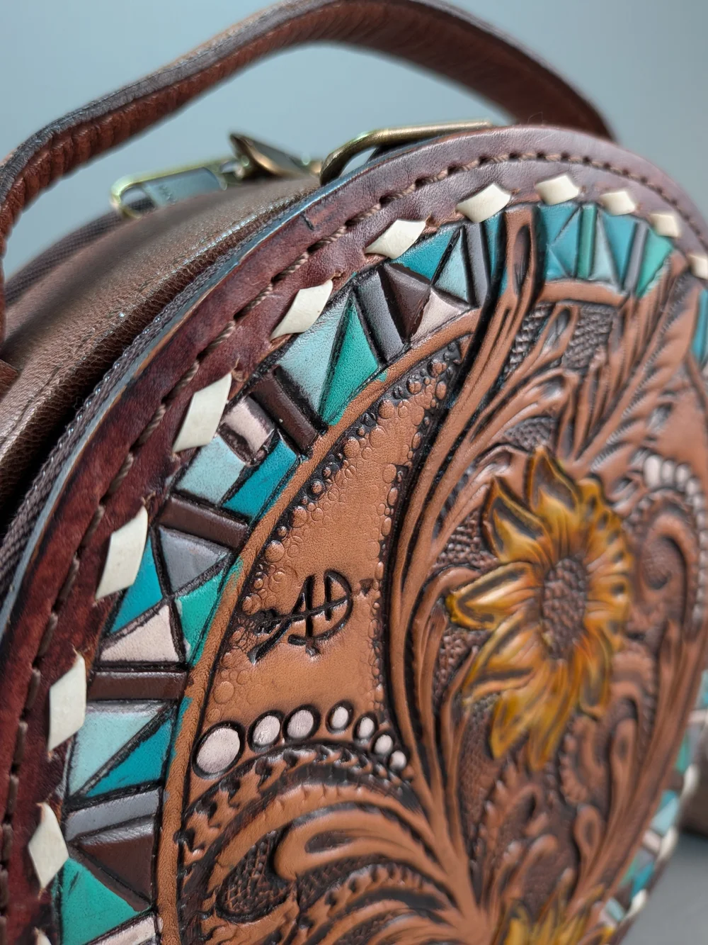 American Darling hand tooled